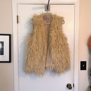 Maria Mongolia Faux Fur Vest